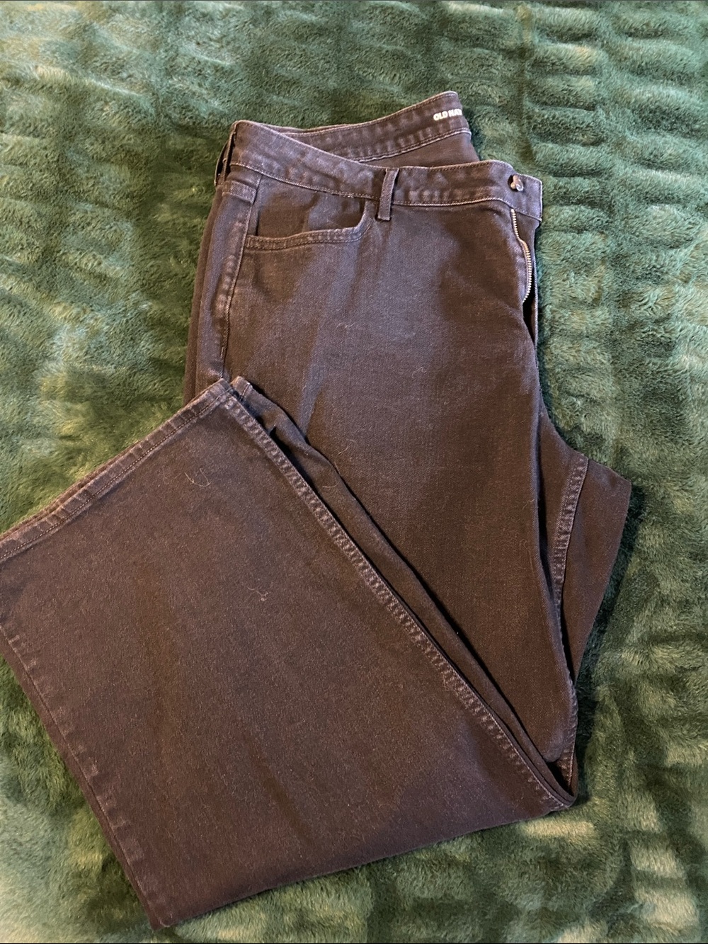 Old Navy Women's Black “Wow” Wide Leg Jeans